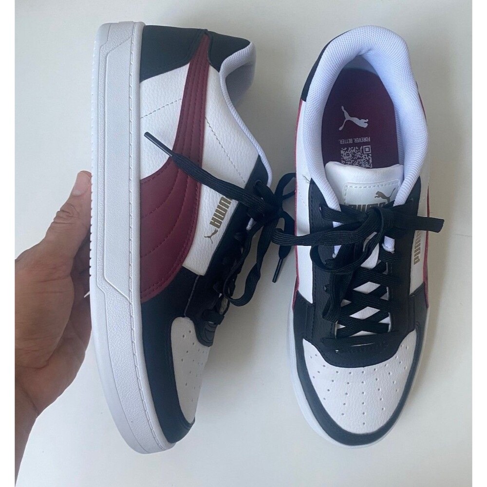 Men's Puma Caven 2.0 Puma- White Black Ruby (392290 33)